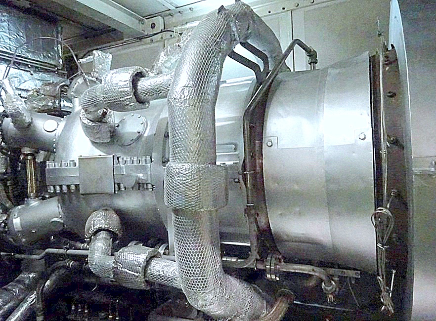 Kawasaki PUC60 5570Kw Gas turbine generating plant