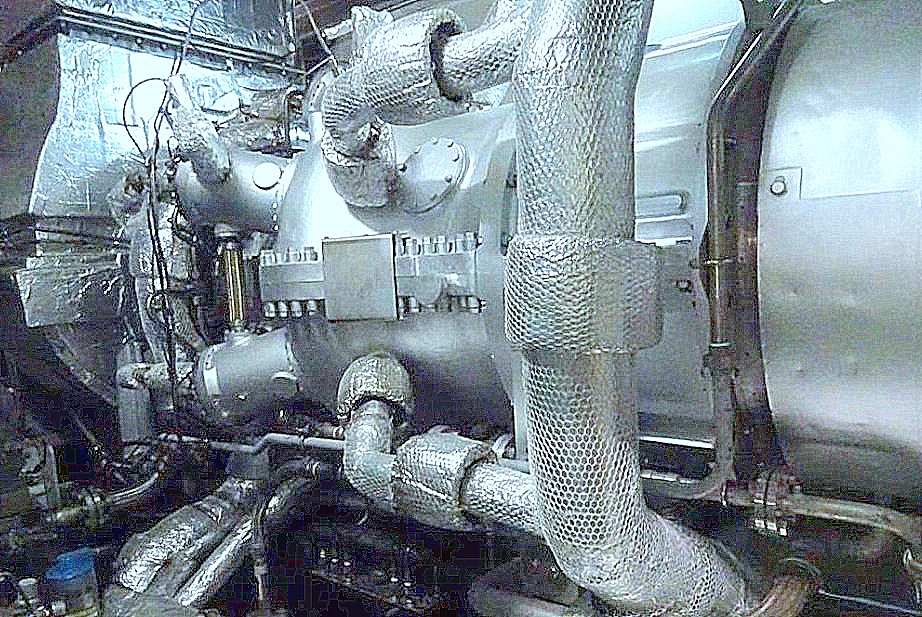 Kawasaki PUC60 5570Kw Gas turbine generating plant