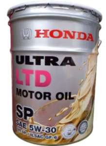 масло моторное Хонда HONDA ULTRA LTD SAE 5W30 API SP/GF-6 20 литров оригинал сделано в Японии 08228-99977