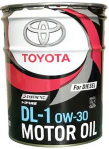 масло TOYOTA DIESEL DL-1 0W30