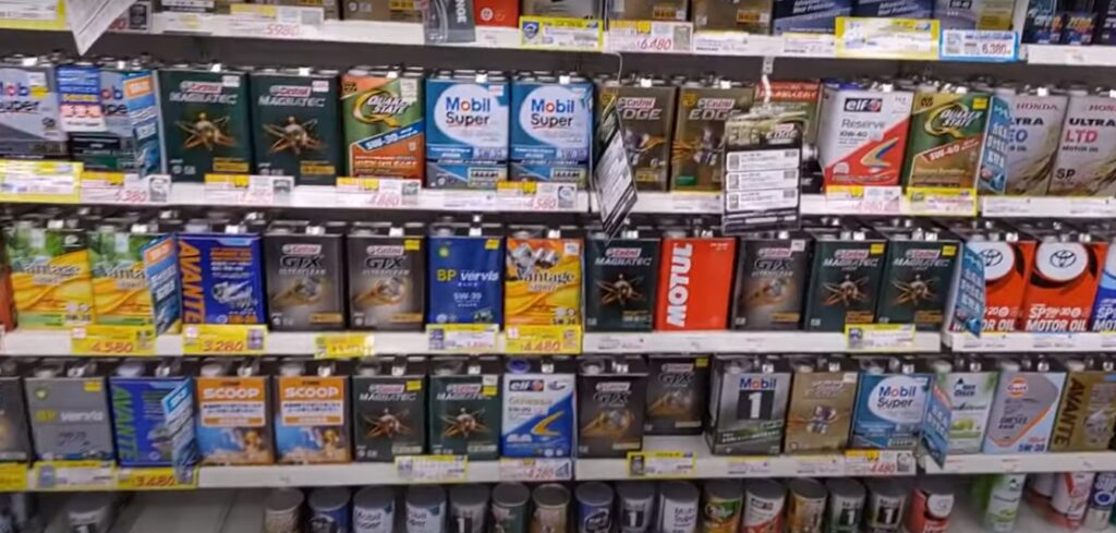 сколько стоит масло в Японии